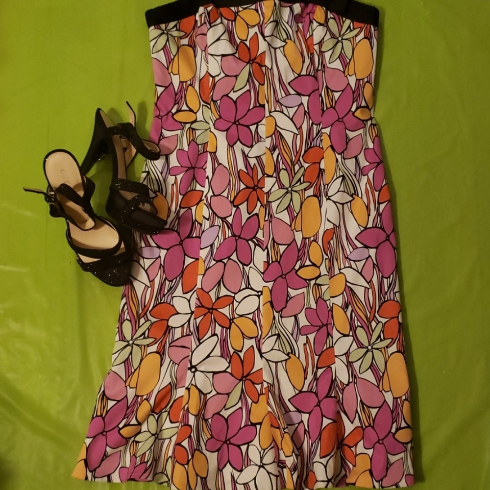 Harold's flower print dress